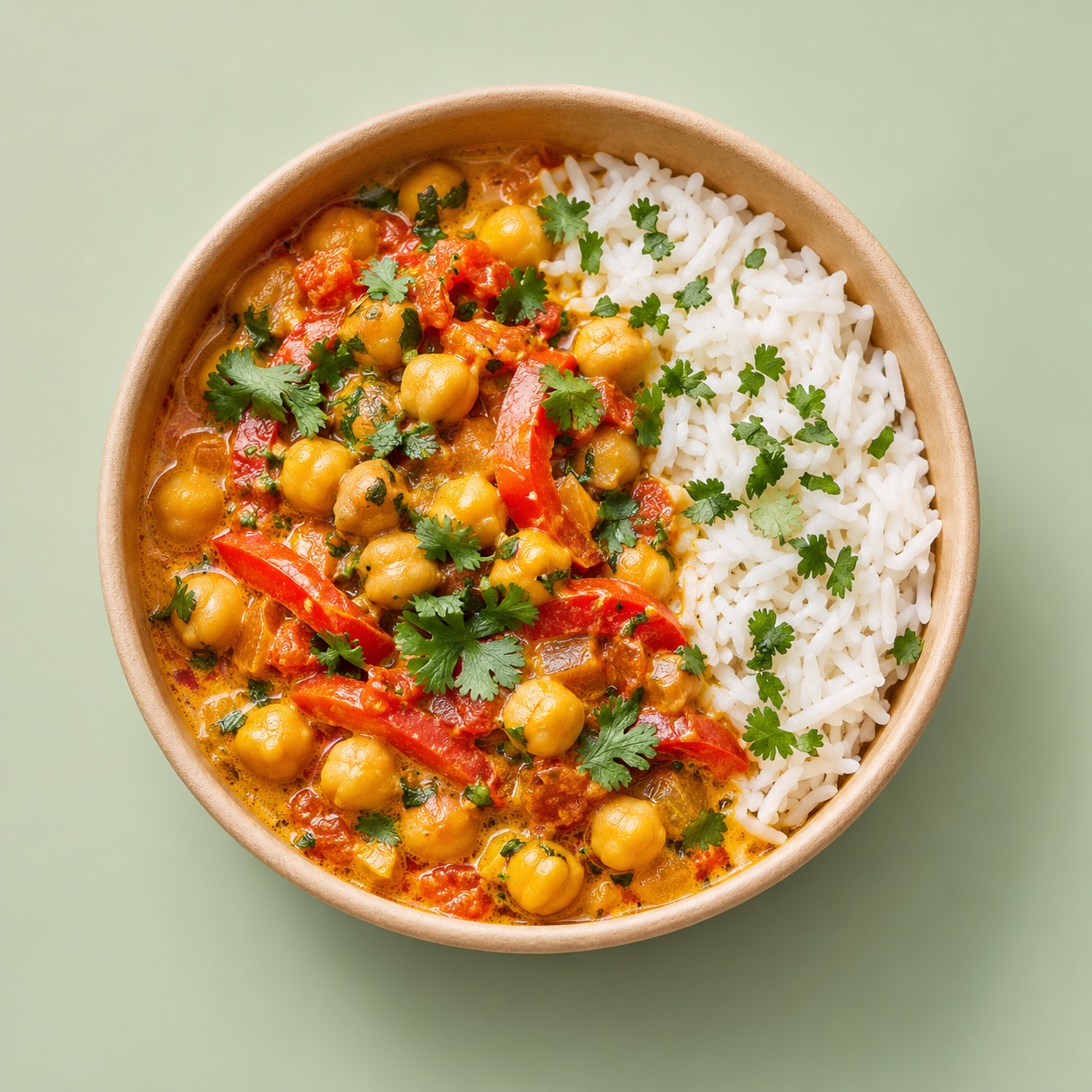 Brazilian vegan Moqueca bowl
